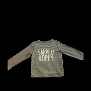 Kids gray long sleeve shirt